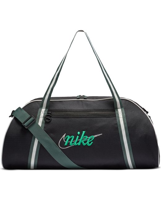 Nike Club Bag W Nk Gym Club - Retro, Black/Vintage Green/Stadium Green, DH6863-013, MISC