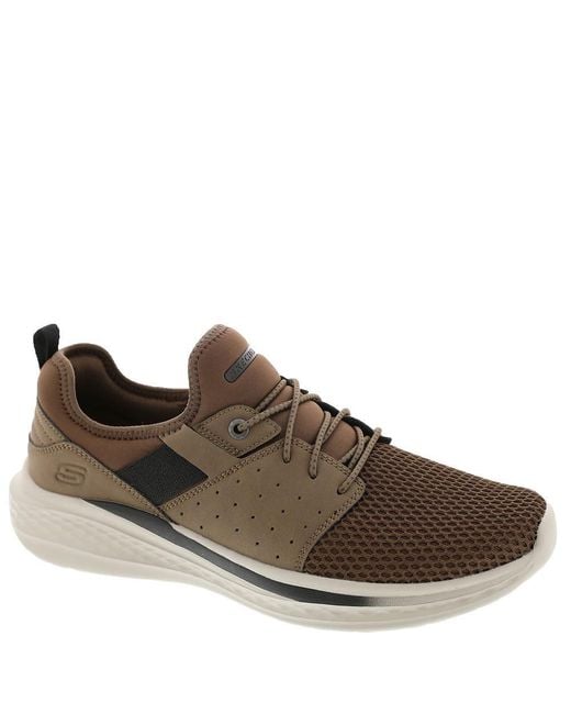 Skechers Usa Sladeraymar S Slip On in Brown for Men Lyst UK