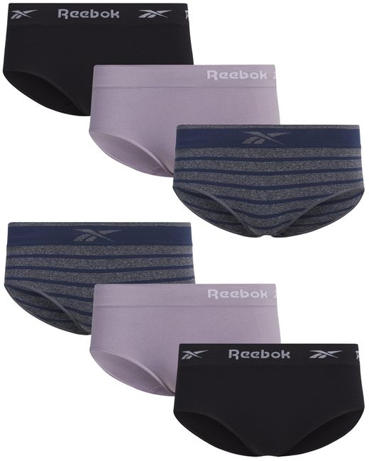 Reebok Blue ?s Underwear ? Seamless Hipster Briefs