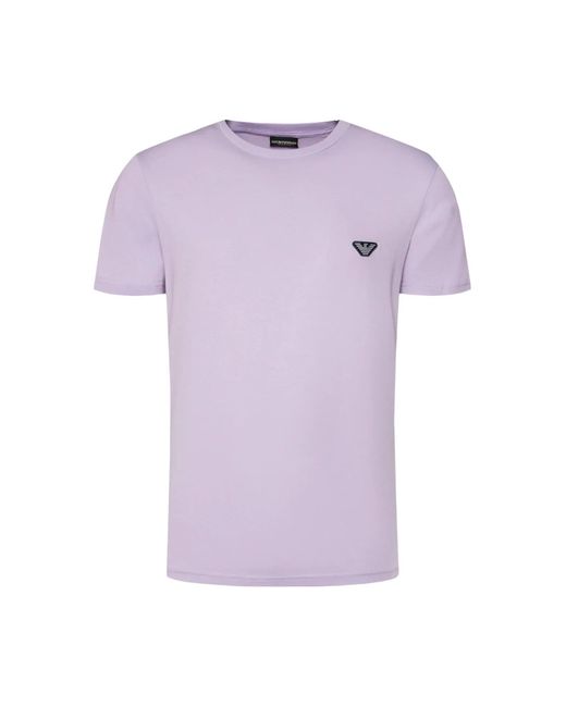T-shirt Glicine 2118184R463 Emporio Armani pour homme en coloris Purple
