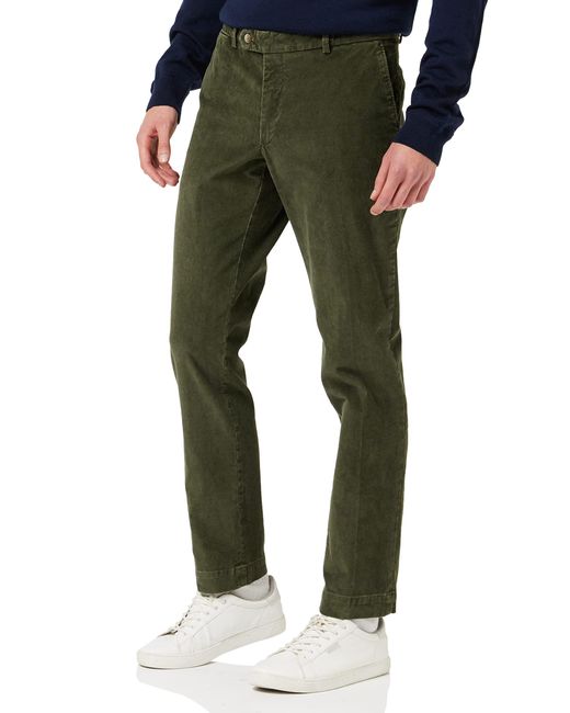 Hackett Green Cord Chino Pants for men