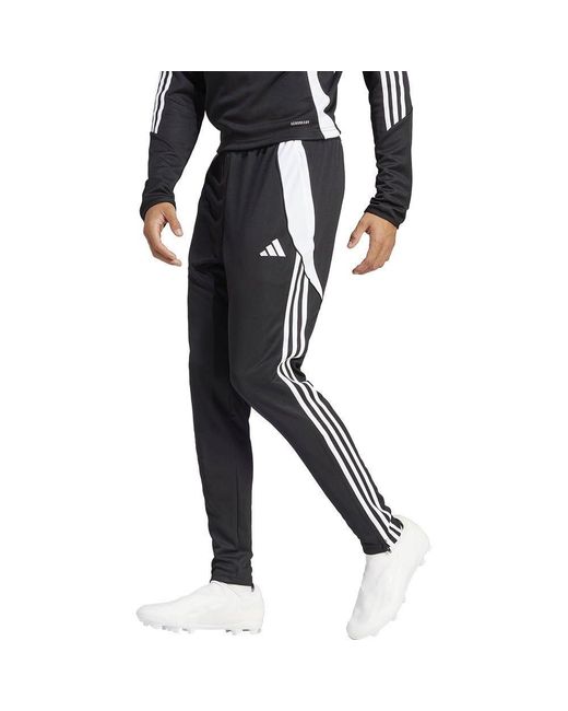 Pantaloni da allenamento Tiro 24 di Adidas in Black da Uomo