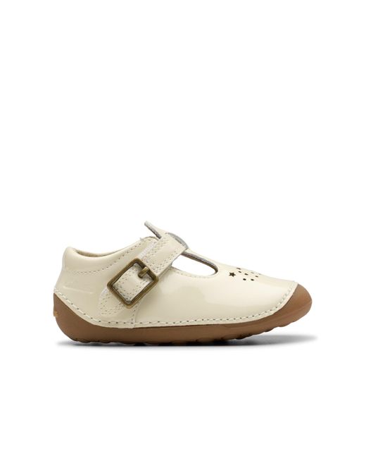 Scarpe in pelle per di Clarks in White