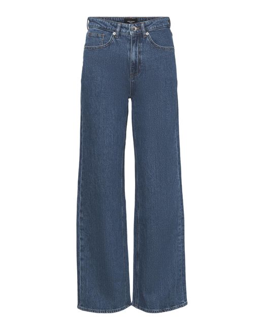 Vero Moda Blue Bestseller A/s Vmtessa Hr Ra360 Ga Noos Straight Jeans