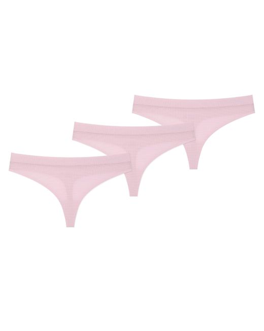 New Balance S Breathe Thong Panty 3-pack in Pink | Lyst UK