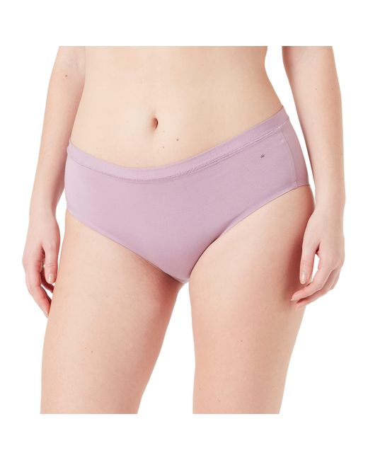 Triumph Purple Smart Natural Hipster Ex Underwear