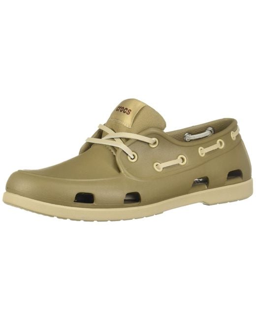BRAND NEW: Crocs Harborline Boat Shoes (UK Size: 9), Men's Fashion, Footwear,  Dress Shoes on Carousell