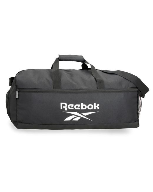 Reebok Ashland Travel Bag Black 55x25x25cm Polyester 34.38l By Joumma Bags