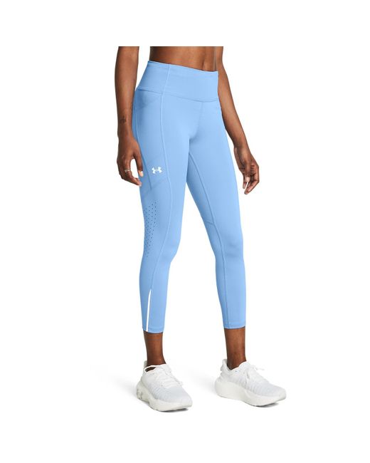 Donna Launch Caviglia Running Collant Collant di Under Armour in Blue