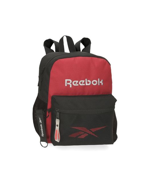Reebok Red Portland Pushchair Backpack Black 27 X 32 X 10 Cm Polyester 8.64l for men