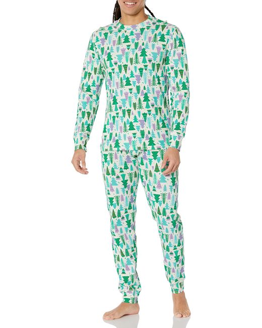 Amazon Essentials Green Pyjamaset