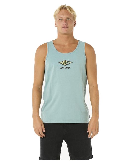 Rip Curl Blue Muscle Tank Top for men