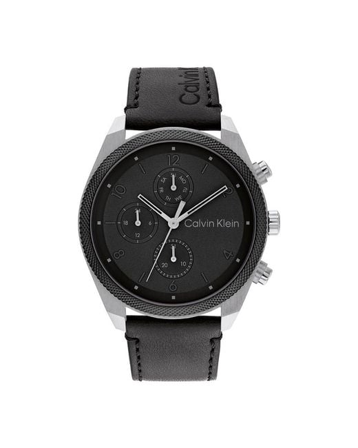 Orologio Analogico al Quarzo Giapponese Uomo con Cinturino in Acciaio Inossidabile 25200359 di Calvin Klein in Black da Uomo