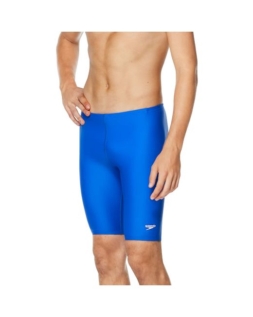 Speedo Blue Powerflex Eco Solid Jammer Swimsuit Short for men