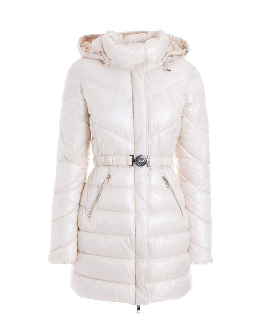 Liu-jo Piumini Beige MF3065 TS045 BEIGE 40 di Liu Jo in White