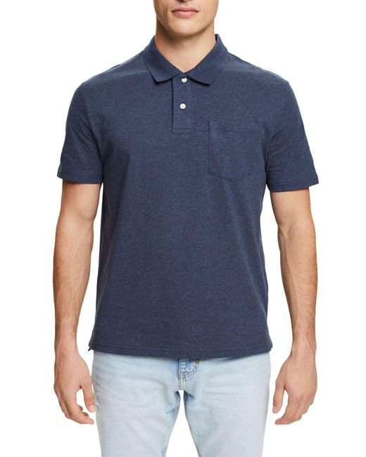 Esprit Blue 044ee2k318 T-shirt for men