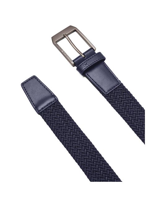 Under Armour Blue Drive Braided Belt for men