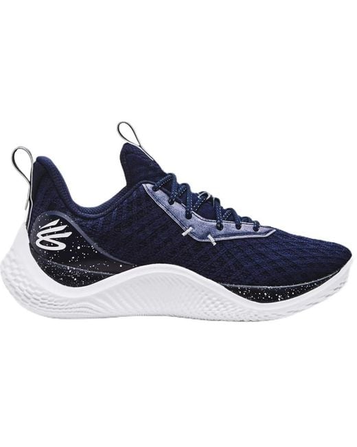 Under Armour Blue Curry 10 Basketball Shoe