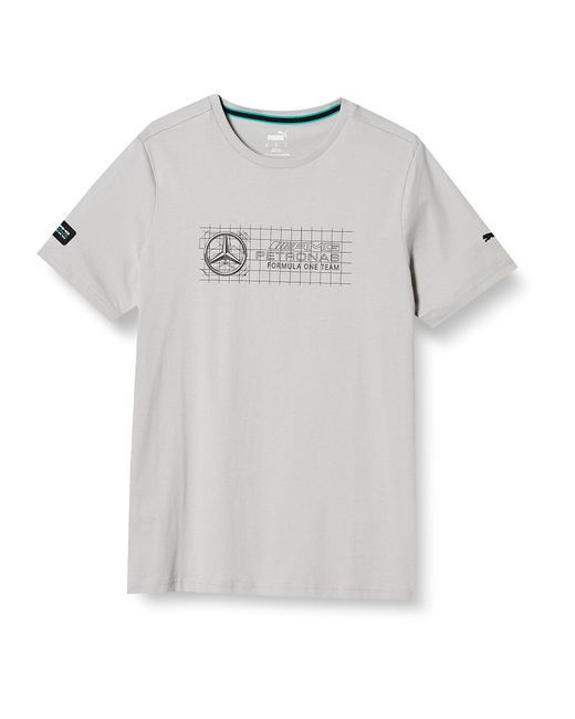 PUMA T-Shirt MAPF1 Logo + in Gray für Herren