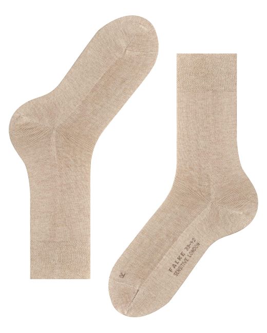 Falke Natural Sensitive London M So Cotton With Soft Tops 1 Pair Socks for men