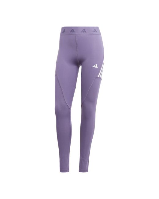 Adidas S Tf Hyglm Tights Purple Xl