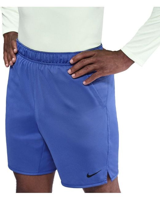 M Nk DF Totality Knit 7in Ul Pantalones Cortos Nike de hombre de color Blue