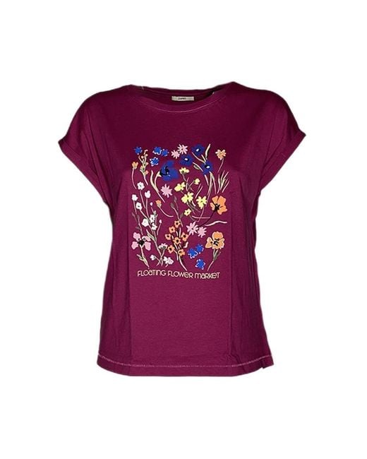 Esprit Purple 053EE1K336 T-Shirt