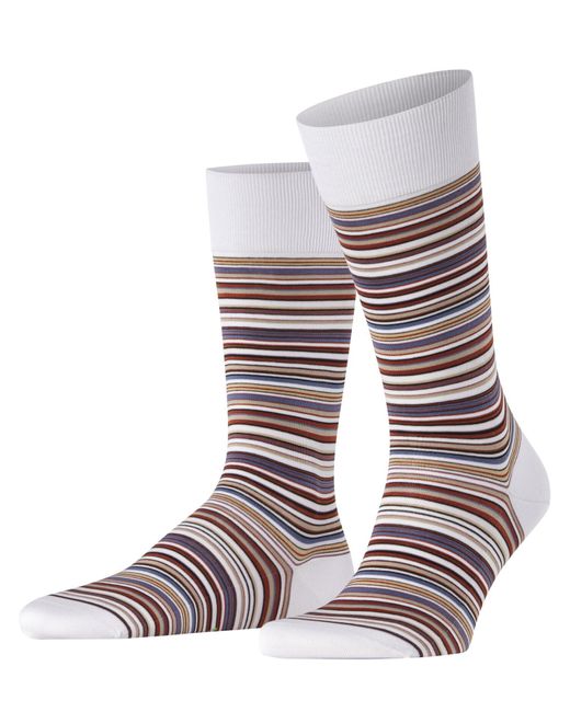 Falke White Socken Microblock M So Baumwolle gemustert 1 Paar