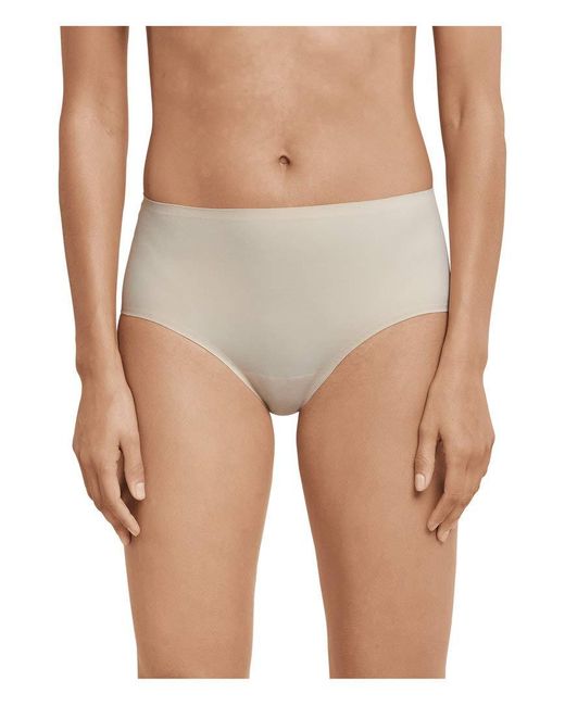 Schiesser White Invisible Soft Maxi 3er Pack Nude 42