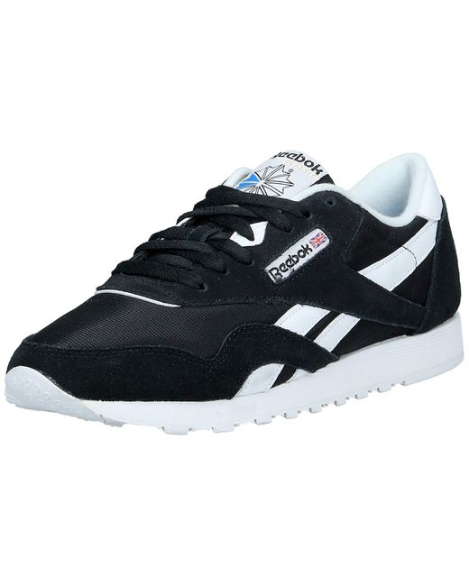 reebok nylon classic black