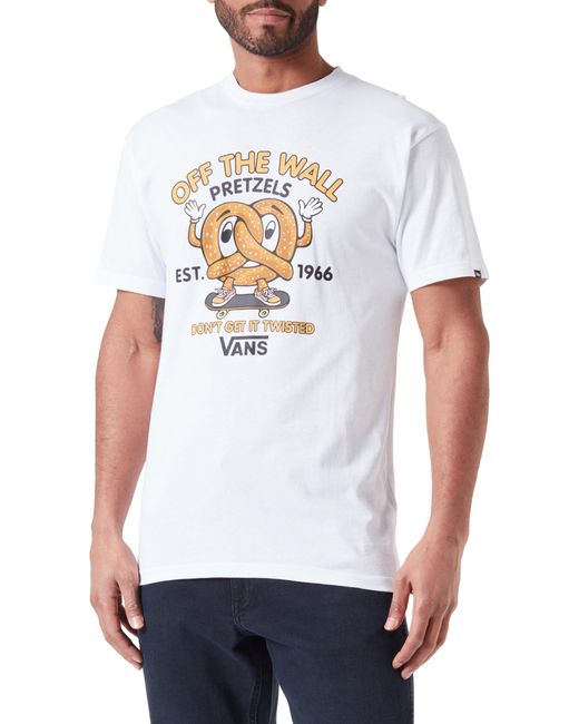 Twister Dough tee Camiseta Vans de hombre de color White