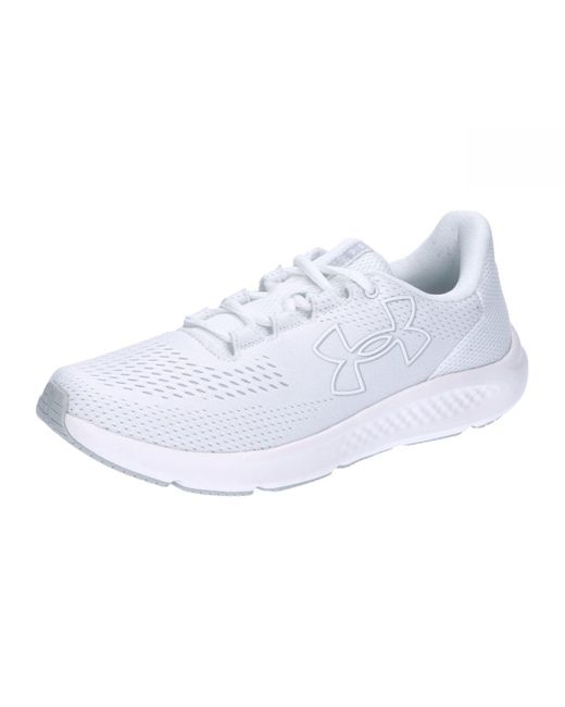 Under Armour White Ua W Charged Pursuit 3 Bl Running Shoe