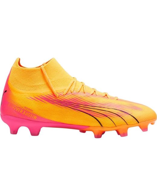 PUMA Orange Ultra Pro Fg/ag Soccer Shoes for men