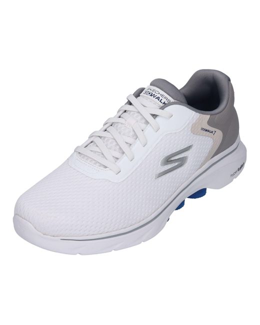 Skechers Go Walk 7 Sneakers in het White voor heren