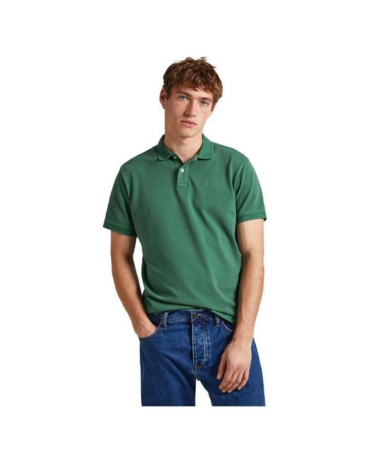 New Oliver Gd di Pepe Jeans in Green da Uomo