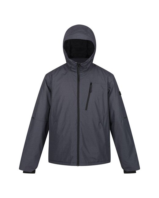Regatta Blue S Harridge Breathable Waterproof Hooded Jacket for men