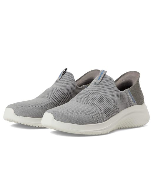 Ins: Ultra Flex 3.0 - Smooth Step Sneaker - Wide Width Gray 7.5 Skechers de hombre