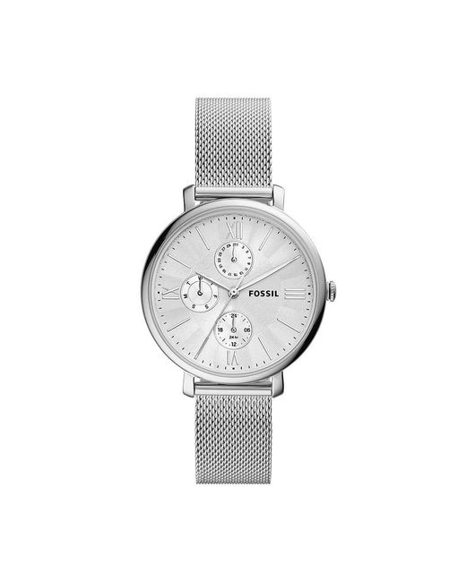 Jacqueline ES5099 Montre multifonction pour femme Fossil en coloris  Métallisé - 14 % de réduction - Lyst