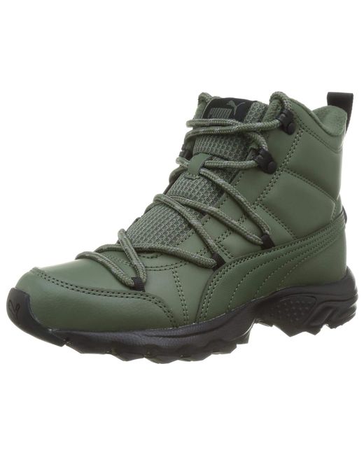 PUMA Axis Tr Boot Wtr Mu Sneaker in Green - Save 36% - Lyst