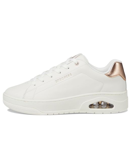Skechers White Uno Courted Air Sneaker