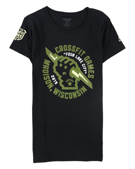 Reebok Black S Crossfit Games 2019 Graphic T-shirt