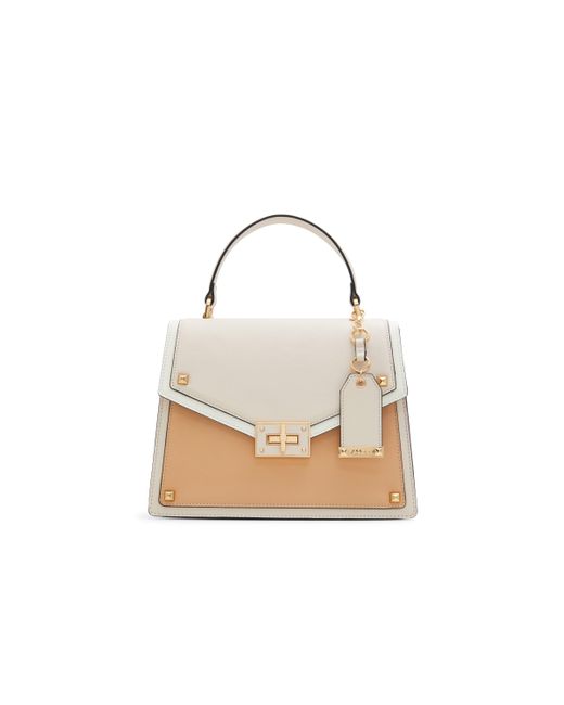 ALDO White Topworth Tasche mit Tragegriff Oben