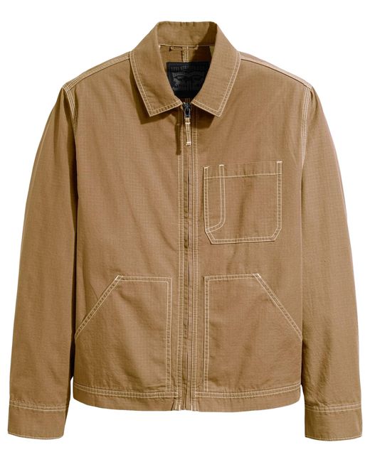 Levi's Brown Huber Utility Jacket for men