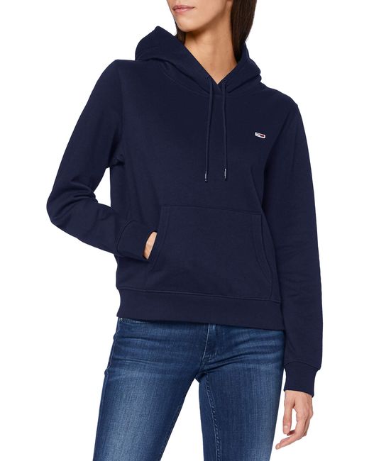 Tommy Jeans Mujer Sudadera TJW Regular con Capucha Tommy Hilfiger de color Blue