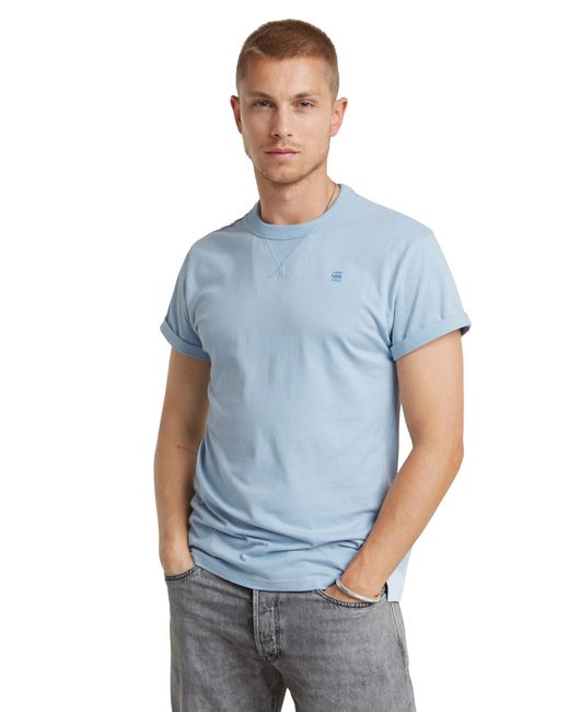 Nifous R T Camiseta G-Star RAW de hombre de color Blue