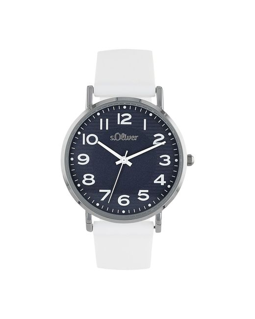 S.oliver Blue Uhr Armbanduhr Silikon 2038377
