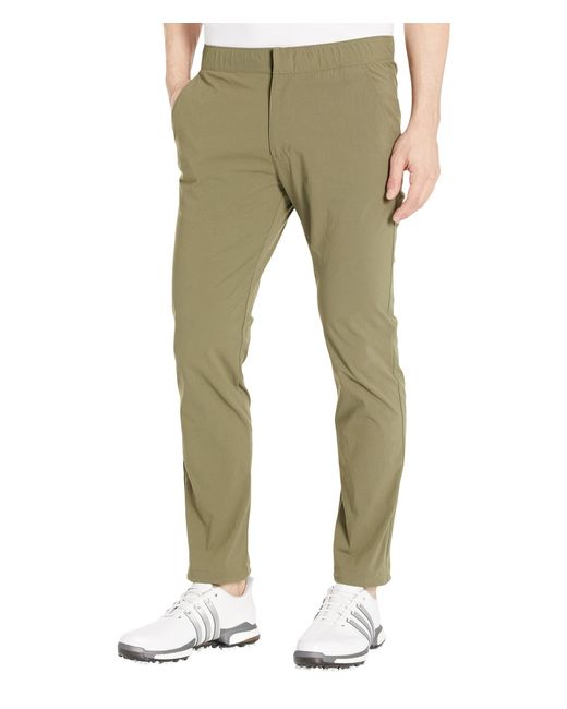 Adidas Green Ripstop Golf Pants for men