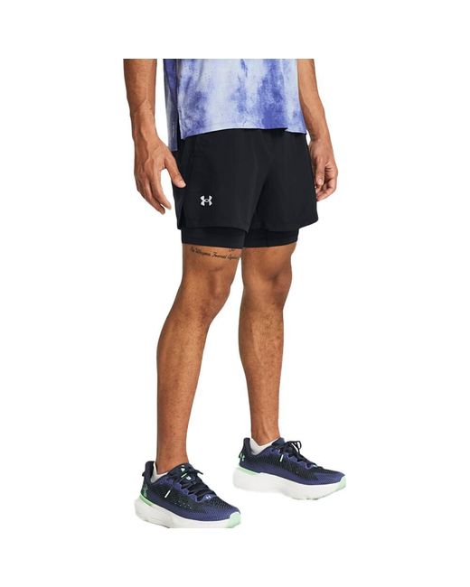 Under Armour Ua Tech Taper Short in het Blue voor heren