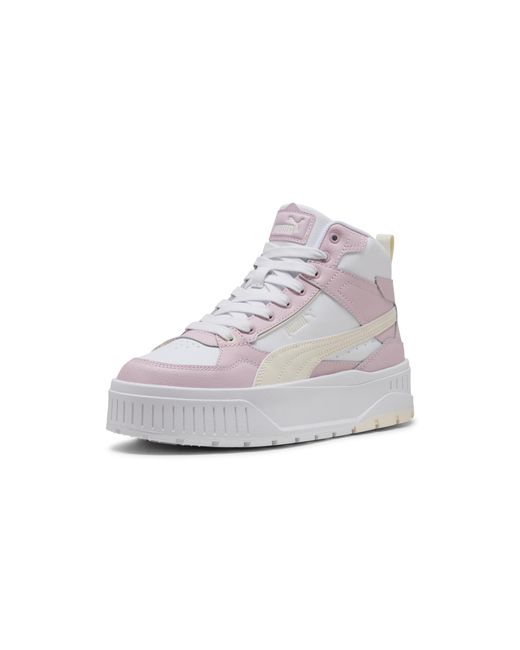 PUMA Gray Karmen Ii Idol Mid Sneaker
