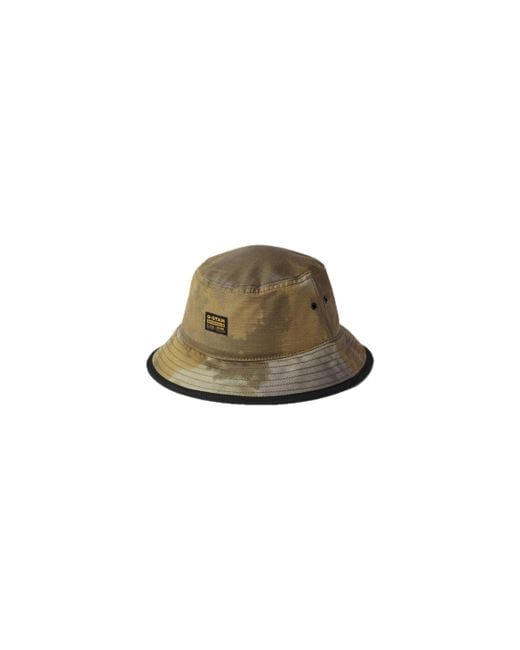 G-Star RAW Camo Bucket Hat in het Brown voor heren